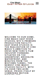 Mobile Screenshot of eastriverstudios.com